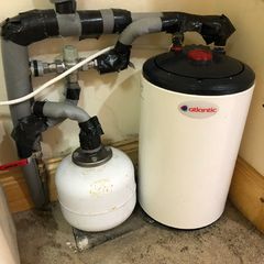 Atlantic hot water cylinder, working, collection only