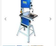 Charnwood B250 10" premium bandsaw with W522 wheel kit