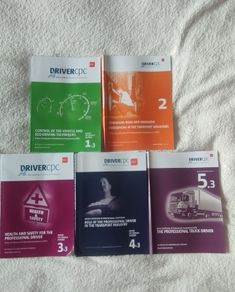Driver CPC Training Manuals.Complete Set 5 Books