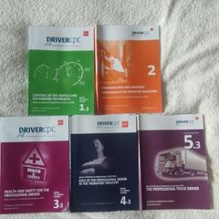 Driver CPC Training Manuals.Complete Set 5 Books