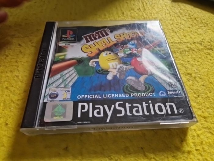 M&M s Shell shocked PlayStation1 Ps1 PlayStation2 Ps2 Games Original