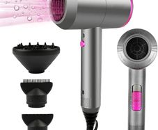 FREE EXPRESS SHIPPING Professional Hair Dryer 2000W Powerful AC Motor Quick Drying Ionic Hairdryer with 2 Speed 3 Heat Setting, Cool Shot Button with 1 Diffuser & 2 Concentrator