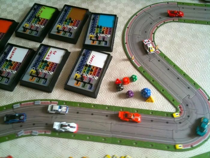 Formula D board game / boardgame