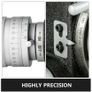 BRAND NEW Horizontal Vertical Rotary Table 4"/100mm 4-Slot MT-2 W/ 3 Dividing Plates for Milling Drilling Machine Image 4