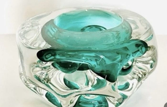 Vintage Liskeard Cornish studio glass Jim Dyer
