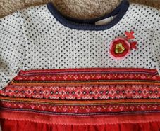 Catimini Dress and Tights