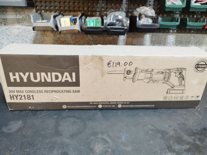 New Hyundai Cordless Reciprocating Saw