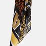 SAMOON. SALE New Large Scarf/ Shawl From Samoon. In Shades Of Brown, Black Mustard And White .l Image 8