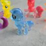 6 x Mane Six mini Figures 2inch transparent MLP G4 My Little Pony Image 5