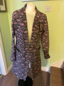 Woolen handmade longline cardigan
