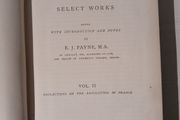Burke - Select Works: Reflections on the Revolution in France by E.J. Payne 1888 Edition
