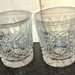 4Waterford crystal Kenmore tumblers