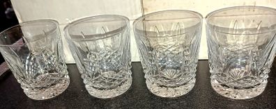 4Waterford crystal Kenmore tumblers