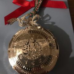 Newbridge Christmas clock decoration