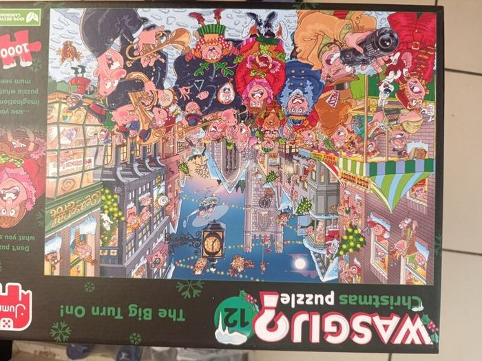 Massive collection of jigsaw puzzles