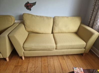 free sofa and armchair