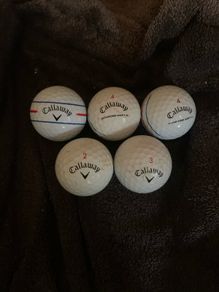Callaway Chromesoft Golf balls (5)