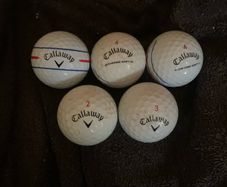 Callaway Chromesoft Golf balls (5)