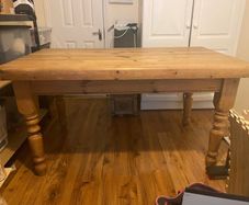 Butcher Block Kitchen table