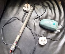 Air Pump and Heater for Fish Tank
