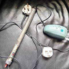Air Pump and Heater for Fish Tank