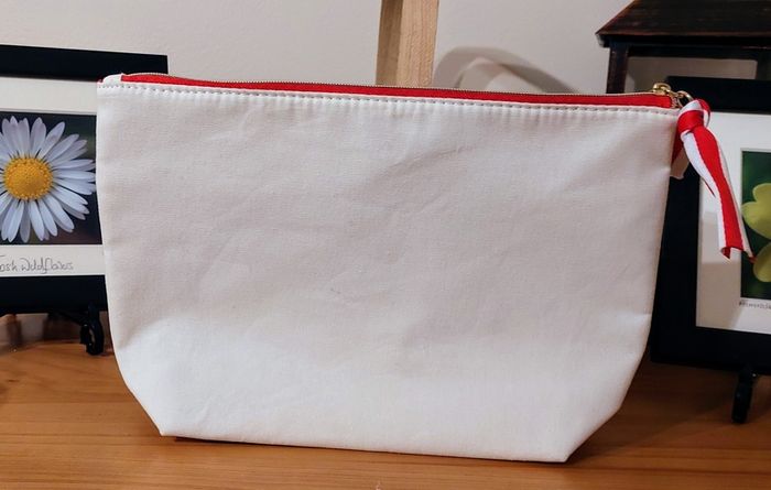 Clarins makeup bag