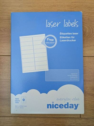 Laser Labels 1600