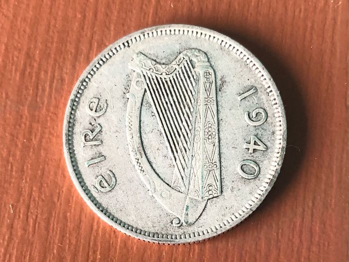 Irish two shilling florin