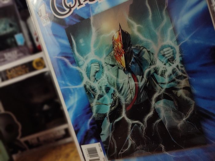 Constantine ! Futures End ! One-Shot ! Juan Ferreyra 3-D Motion Cover ! 2014 ! by DC Comics !