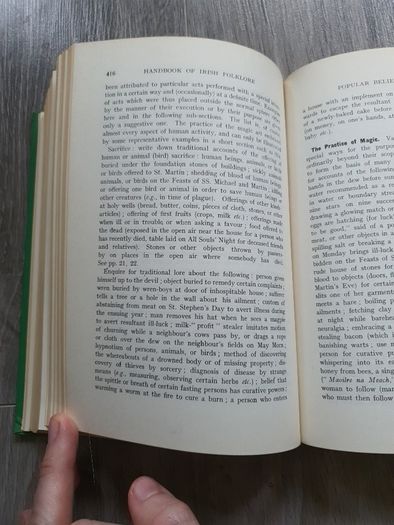 a Handbook of irish Folklore, by Sean O Suilleabhain folklore Associates Inc 1963
