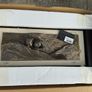 Genesis Fine Arts Framed High-Relief Bronze Plaque - Sleeping Baby with Teddy Bear Image 3