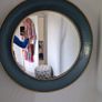 Teal Circular Mirror Image 2