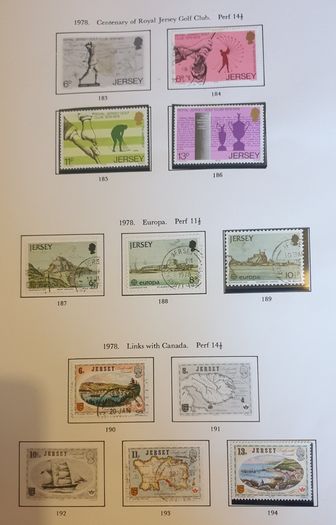 Stamps of Jersey 1958-1992