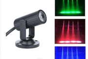 LED Spotlights Stage Lighting Effect 85-265V RGB Mini Beam Light for Party Painting Jewelry Model Display Shelves Cabinet Bar