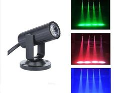 LED Spotlights Stage Lighting Effect 85-265V RGB Mini Beam Light for Party Painting Jewelry Model Display Shelves Cabinet Bar
