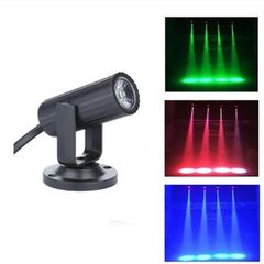 LED Spotlights Stage Lighting Effect 85-265V RGB Mini Beam Light for Party Painting Jewelry Model Display Shelves Cabinet Bar