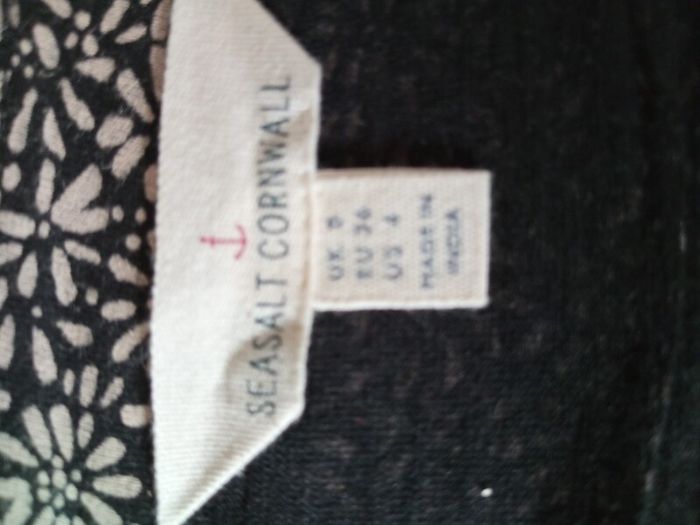 Sea salt Cornwall tiered jersey dress