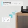 (4-Pack) Smart Plug, Wi-Fi Plug, App Remote Control, Alexa Plug, Voice Control with Alexa & Google, Away Mode, Scheduling & Timer, Device Sharing, Easy Set Up, Multiple Safety Guarantees Image 3