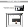 3 x 3 m Aluminum Gazebo, with Retractable Roof - Grey Image 3
