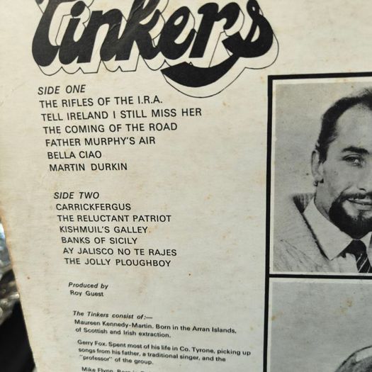 The Tinkers, Self-Titled (1967 Debut Folk Album)  Irish Folk Trad