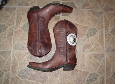 Oryginal Spanish Cowboy biker western boots by New rock 9 uk 43 eu
