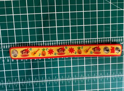 Y2K Paul Frank snap bracelet