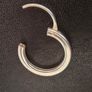 Sterling Silver Hoops Image 3