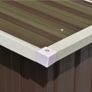 Garden Shed 257x580x181 cm Metal Brown Image 4