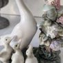 Lladro "How Do You Do?" Figurine : Mother Duck with Ducklings & Snail Image 5