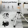 Telescopic  infrared Heater with 3 Heat Settings, Patio Heater Indoor and Outdoor Use, Tripod Stand Infrared Heater Image 5