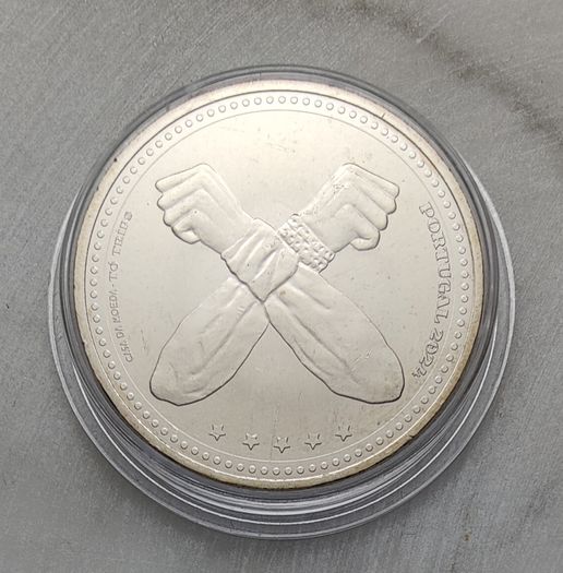 Portugal 5 Euro Base Metals Uncirculated Coin 2024 - Xutos & Pontapes, Rock 'n' Roll since 1979 - Portuguese Musicians