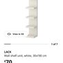 ikea lack wall shelves Image 2