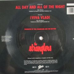 The Stranglers - Shaped 7 " Picture Disc " All Day & All Of The Night "