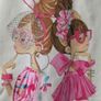 Mayoral girls white T-shirt with graphic print Image 2